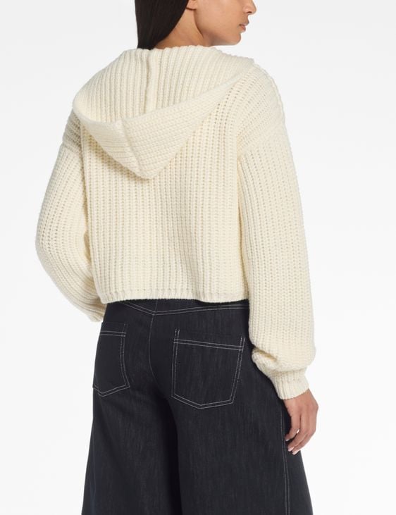 Sarah Pacini Cropped cardigan – rib expressions