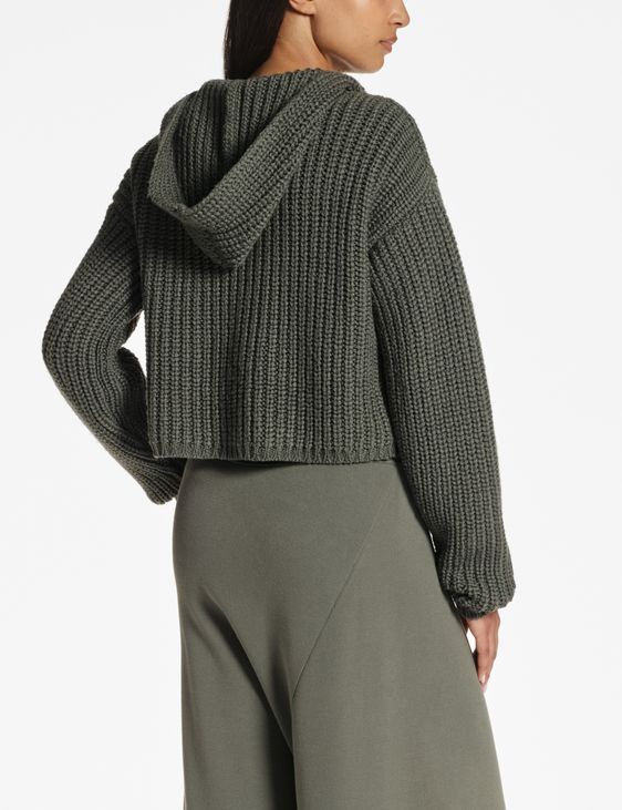Sarah Pacini Cropped cardigan – rib expressions