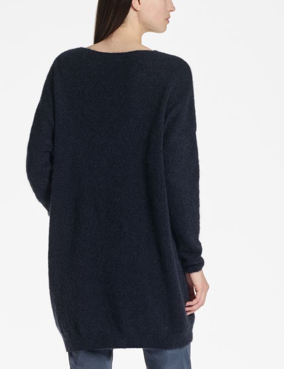 Sarah Pacini V-neck sweater – mohair-merino