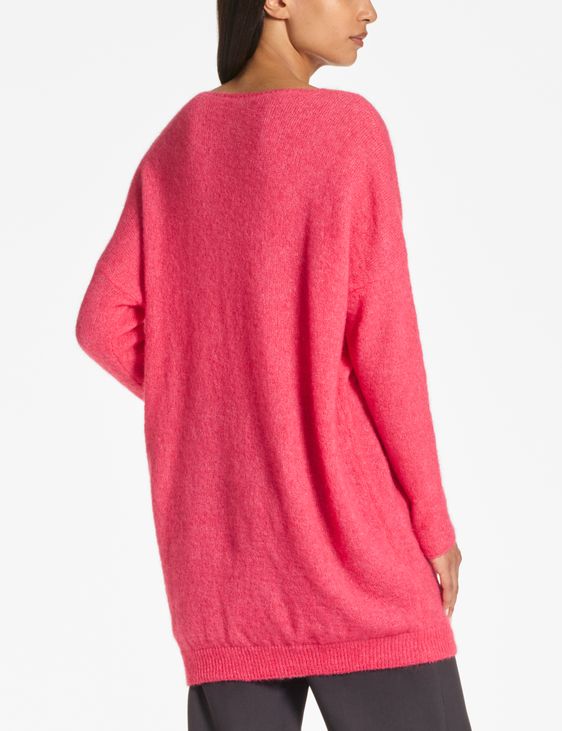Sarah Pacini V-neck sweater – mohair-merino