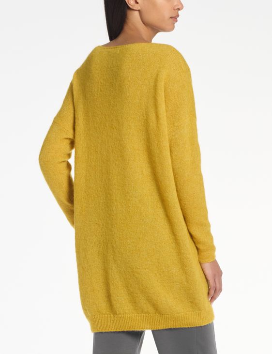 Sarah Pacini V-neck sweater – mohair-merino