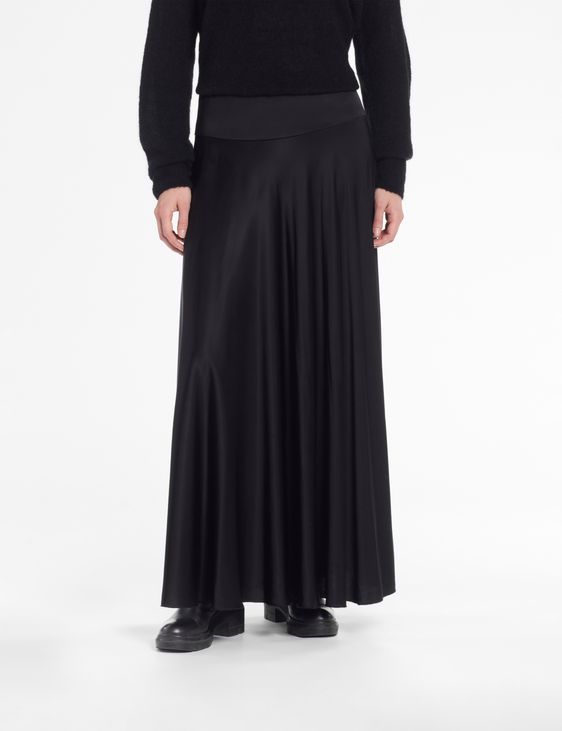 Sarah Pacini Satijnen rok – maxi