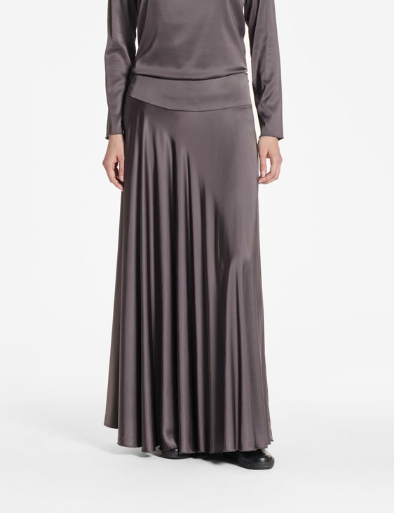 Sarah Pacini Satijnen rok – maxi