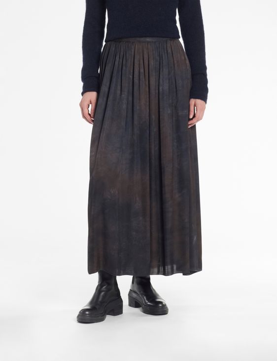 Sarah Pacini Jupe tie-dye – longue