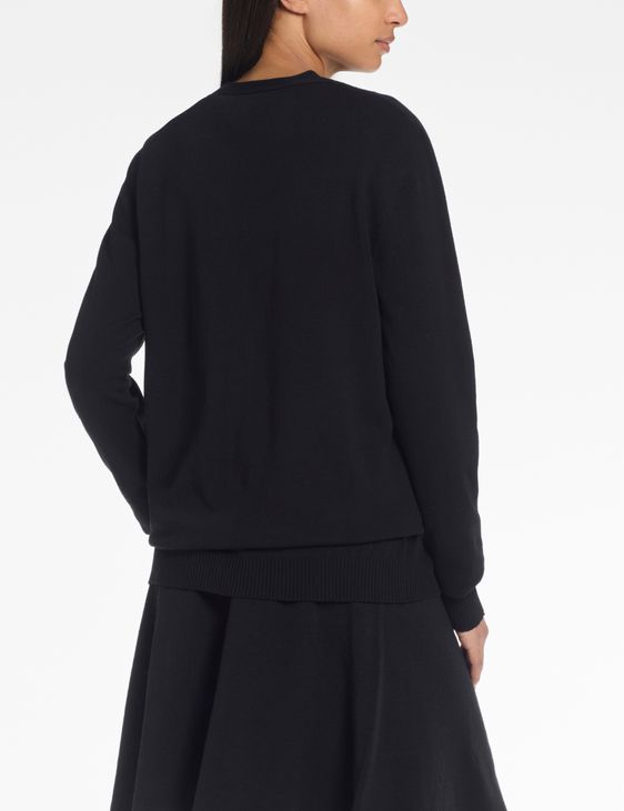 Sarah Pacini Merino GenderCOOL cardigan – seamless