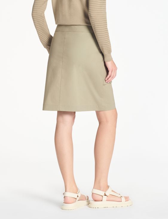 Sarah Pacini Knee-length skirt – urban safari