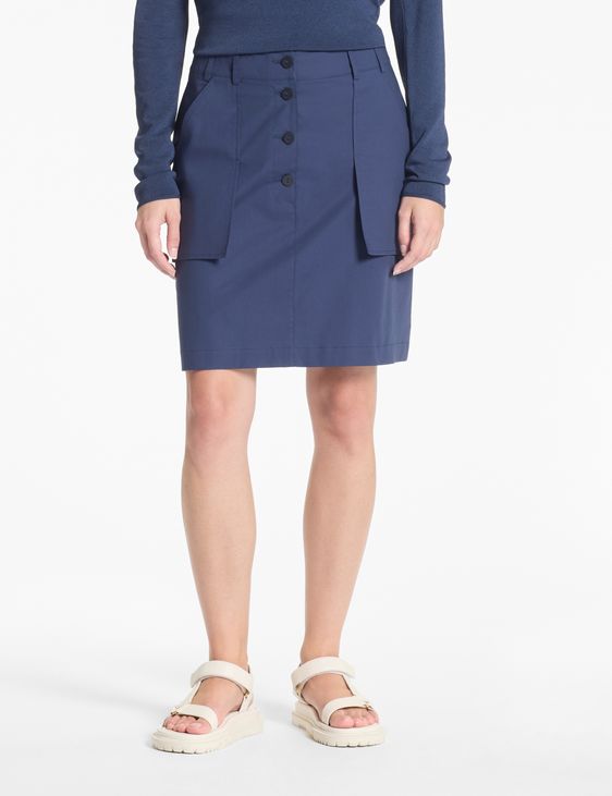 Sarah Pacini Knee-length skirt – urban safari