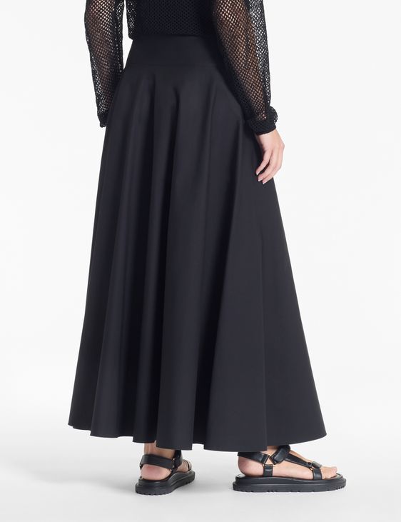Sarah Pacini Maxi skirt – urban safari