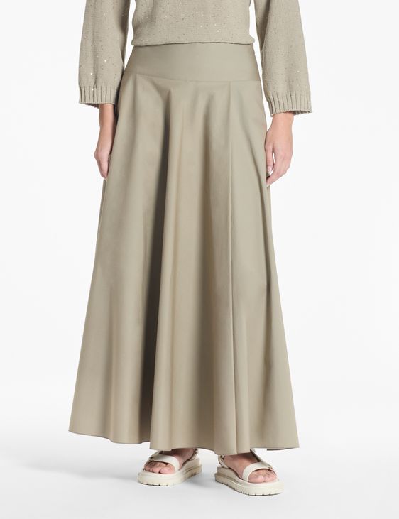 Sarah Pacini Maxi skirt – urban safari