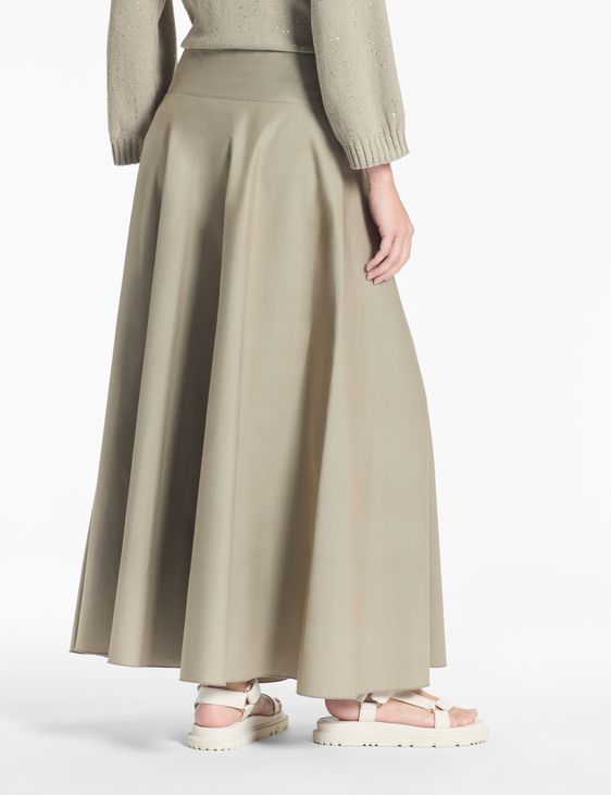 Sarah Pacini Maxi skirt – urban safari