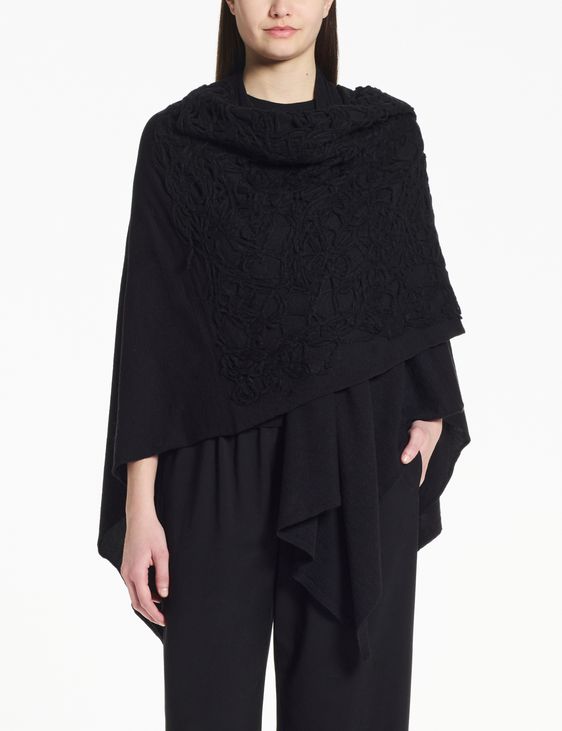 Sarah Pacini Poncho brodé – nouvelles vibrations