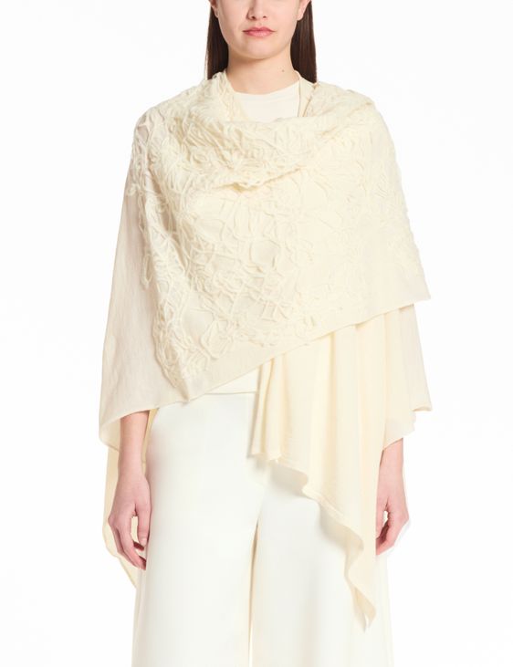 Sarah Pacini Poncho brodé – nouvelles vibrations