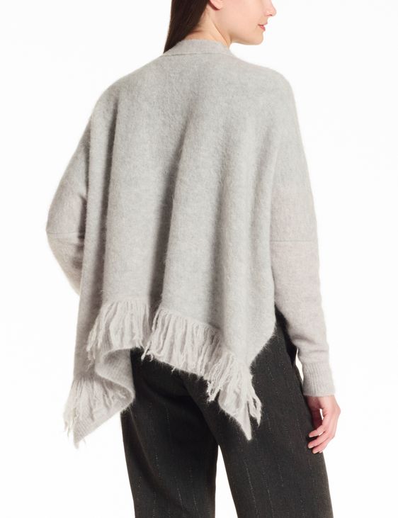 Sarah Pacini Open cardigan – fringed mohair