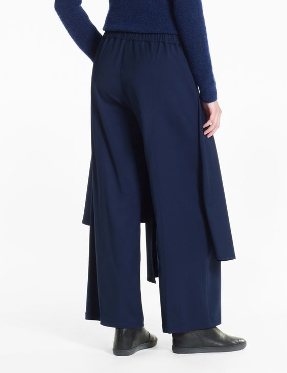 Sarah Pacini Wrap pants – stretch gabardine