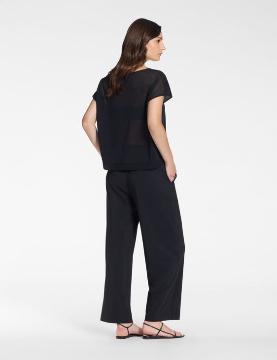 Sarah Pacini V-neck sweater – Mako cotton