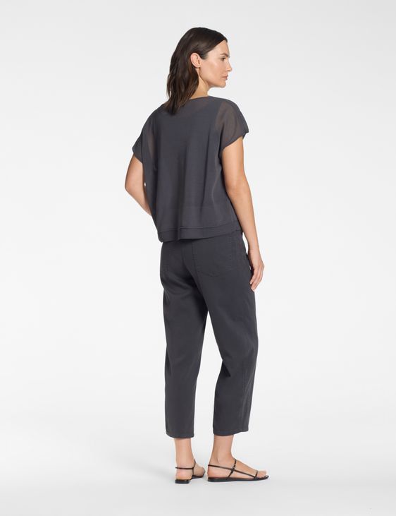 Sarah Pacini Pull col V – Mako coton