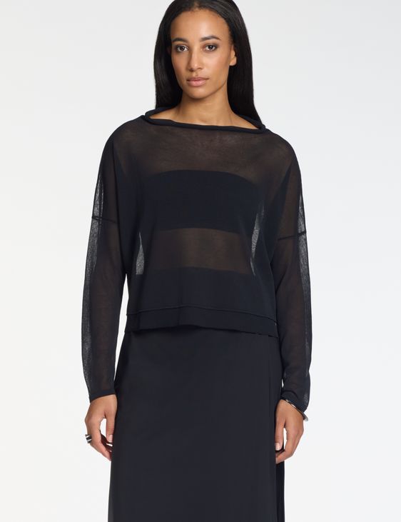 Sarah Pacini Pull court – Mako coton