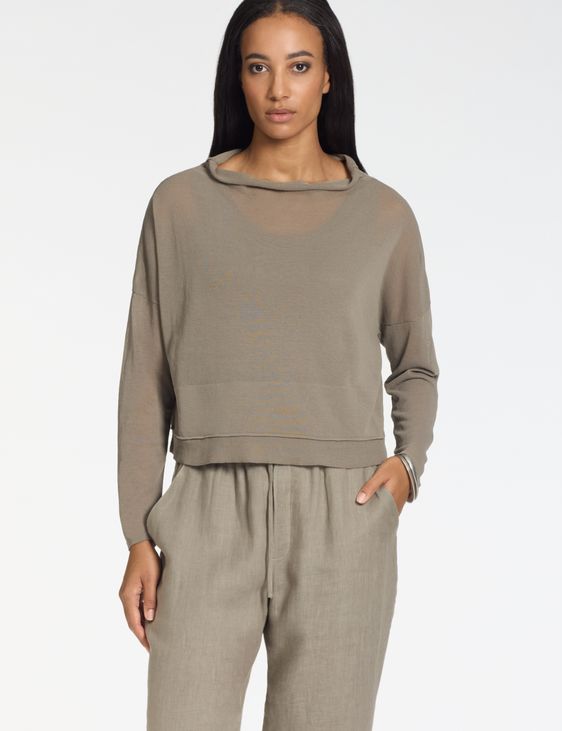 Sarah Pacini Pull court – Mako coton