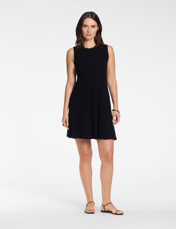 Sarah Pacini Flared dress – knitted