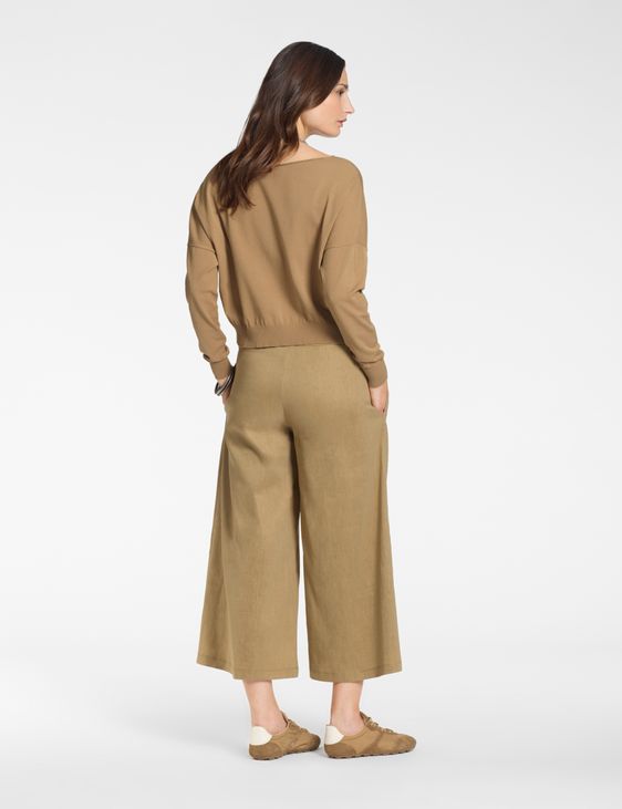 Sarah Pacini Pull court – dentelle 3D