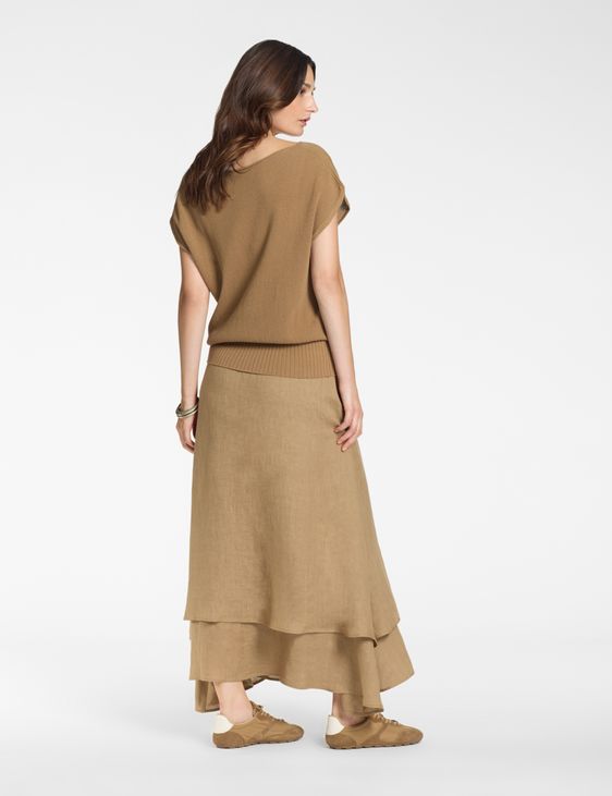 Sarah Pacini Pull col V – sans couture