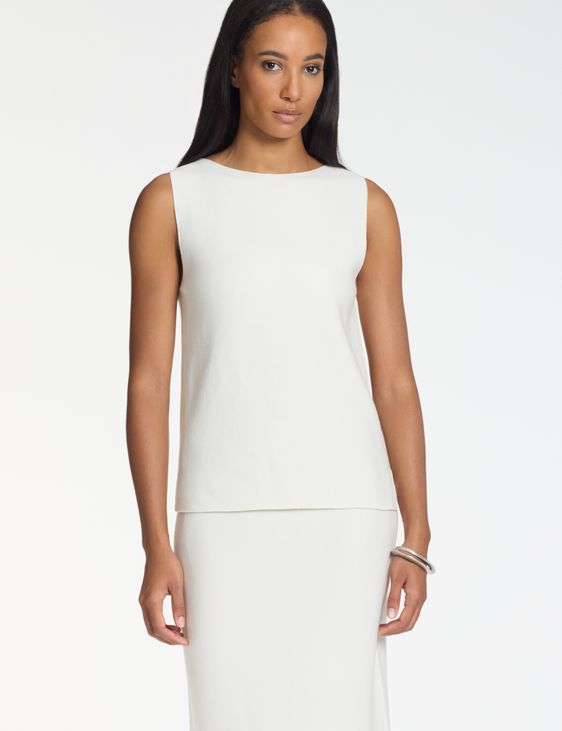 Sarah Pacini Nahtloses Top – Strick