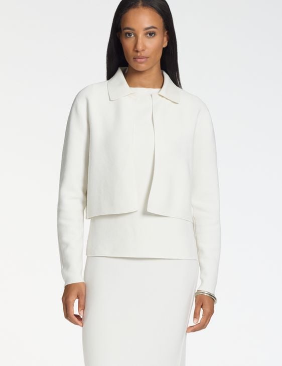 Sarah Pacini Cropped cardigan – seamless