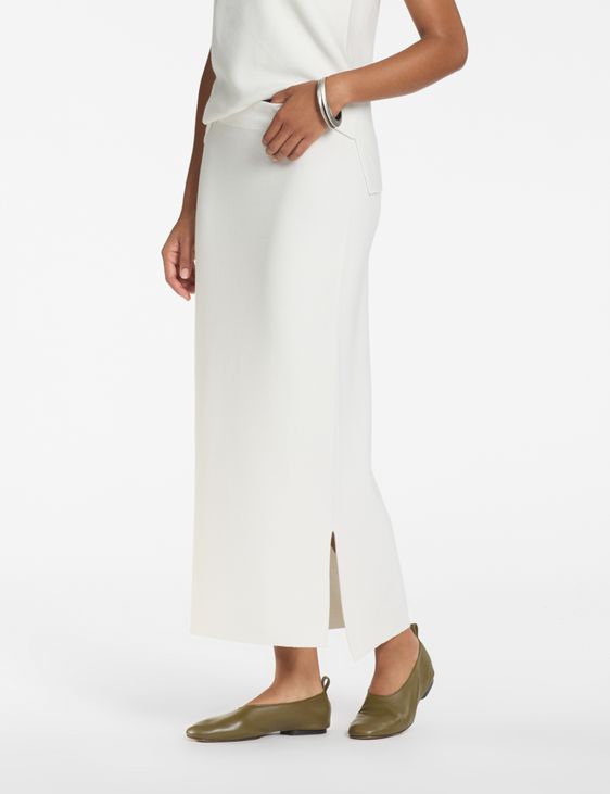 Sarah Pacini Long knitted skirt – seamless