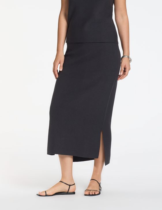 Sarah Pacini Long knitted skirt – seamless