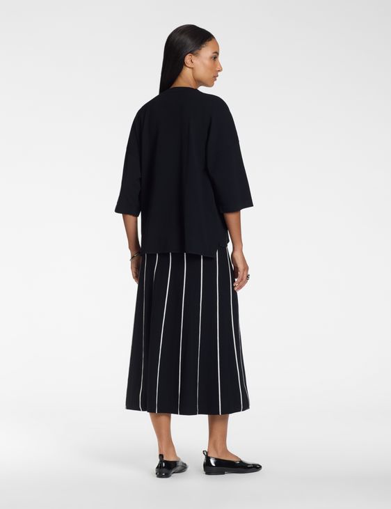 Sarah Pacini Oversized sweater – 3/4 sleeves