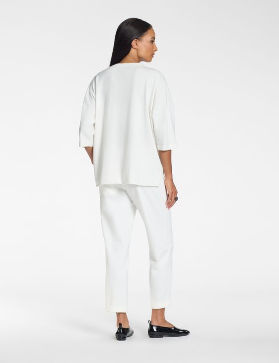 Sarah Pacini Oversize-Pullover – 3/4-Ärmel