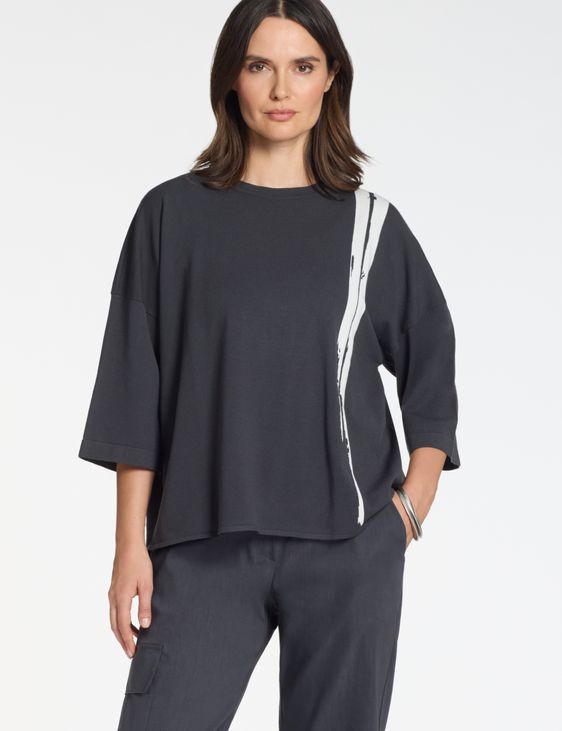 Sarah Pacini Oversized sweater – 3/4 sleeves