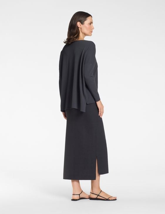 Sarah Pacini U-Boot-Pullover – Kontraste