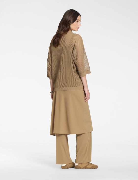 Sarah Pacini Pull oversize – effet résille