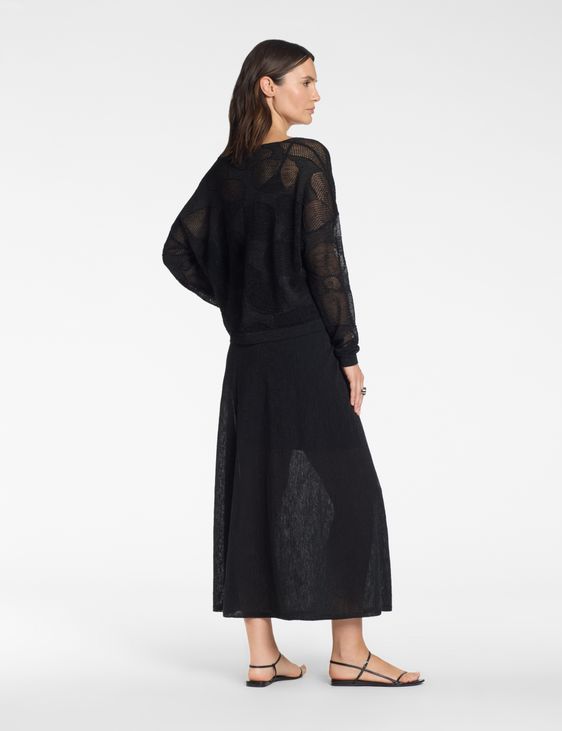 Sarah Pacini V-neck sweater – cotton flowers