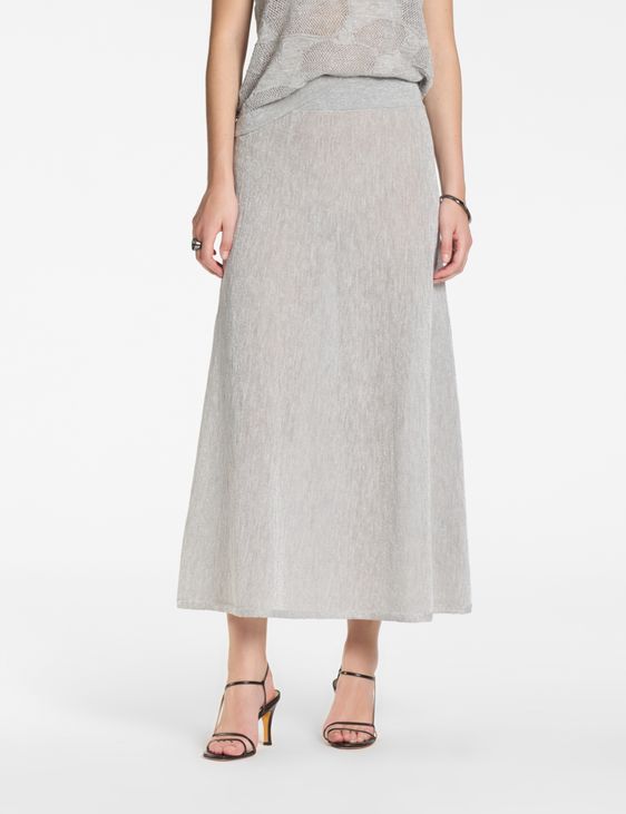 Sarah Pacini Jupe longue – maille irisé