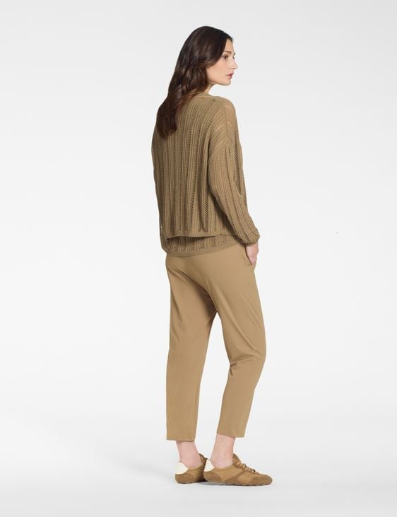 Sarah Pacini Buttoned cardigan – openwork