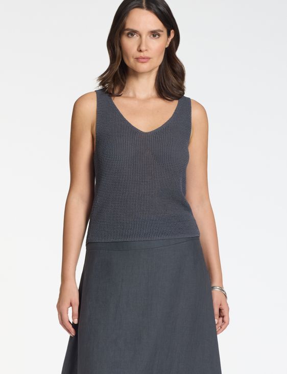 Sarah Pacini Knit top – 3d effect