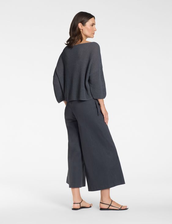 Sarah Pacini 3/4-Arm Pullover – 3D-Effekt