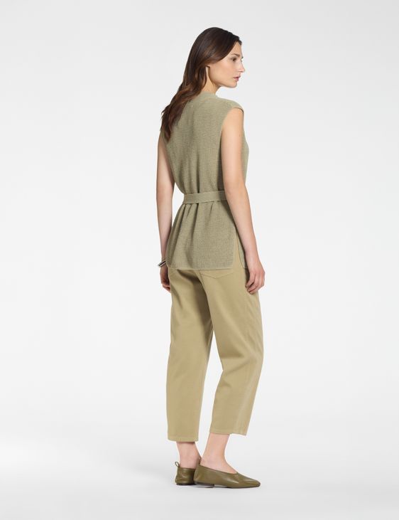Sarah Pacini Draped cardigan – 3d effect