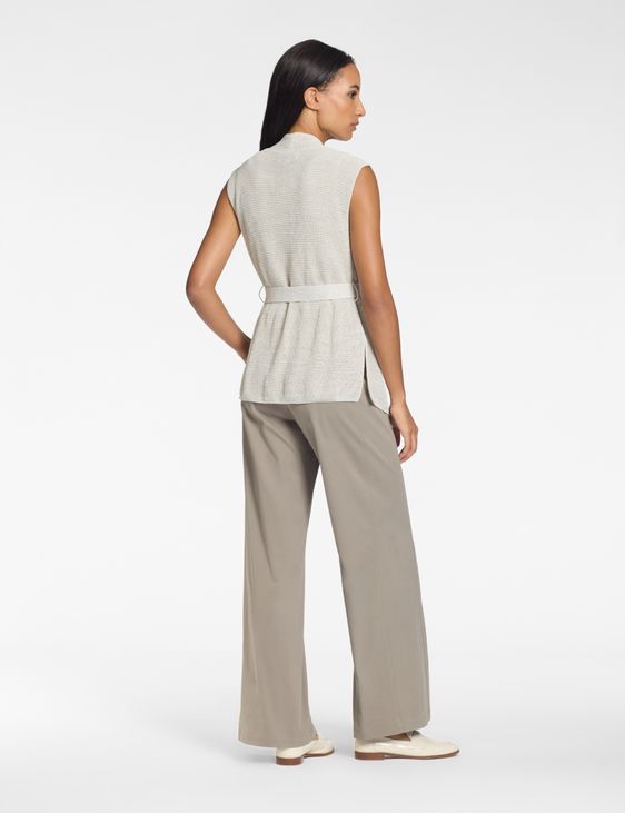 Sarah Pacini Draped cardigan – 3d effect