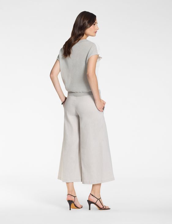 Sarah Pacini Sweater – iridescent contrast