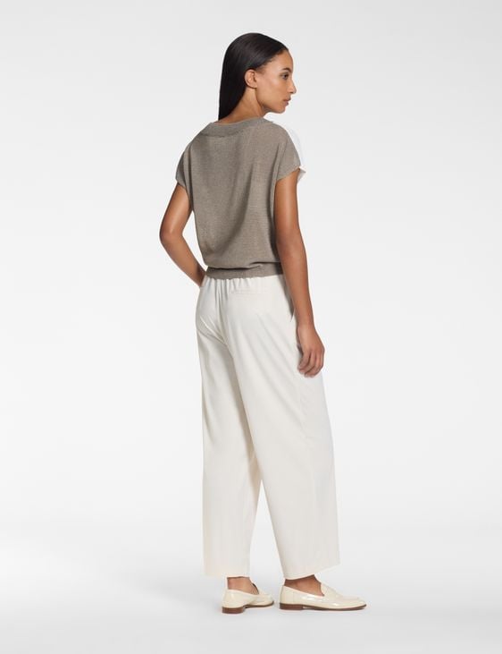 Sarah Pacini Pull – contraste irisé
