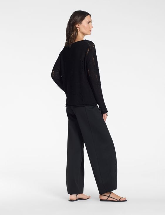 Sarah Pacini Openwork sweater – seamless