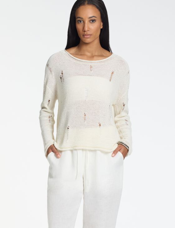 Sarah Pacini Openwork sweater – seamless