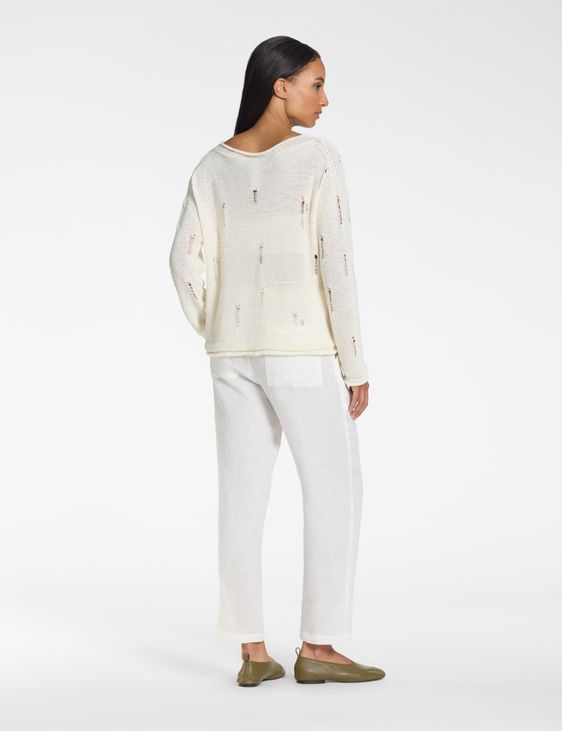 Sarah Pacini Openwork sweater – seamless