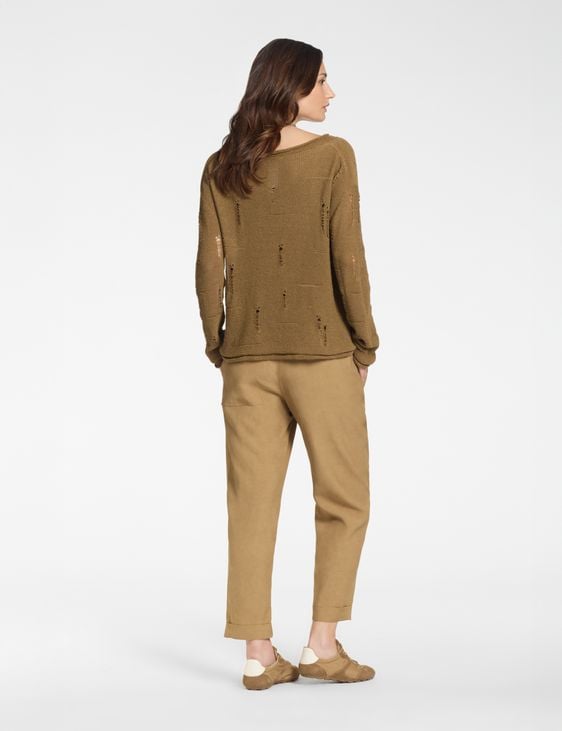 Sarah Pacini Openwork sweater – seamless