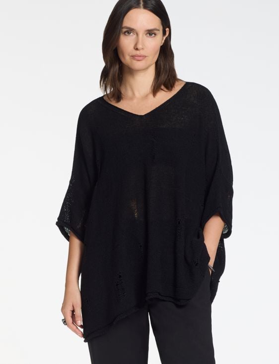 Sarah Pacini Oversized sweater – seamless