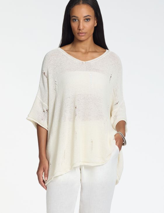 Sarah Pacini Oversized trui – naadloos