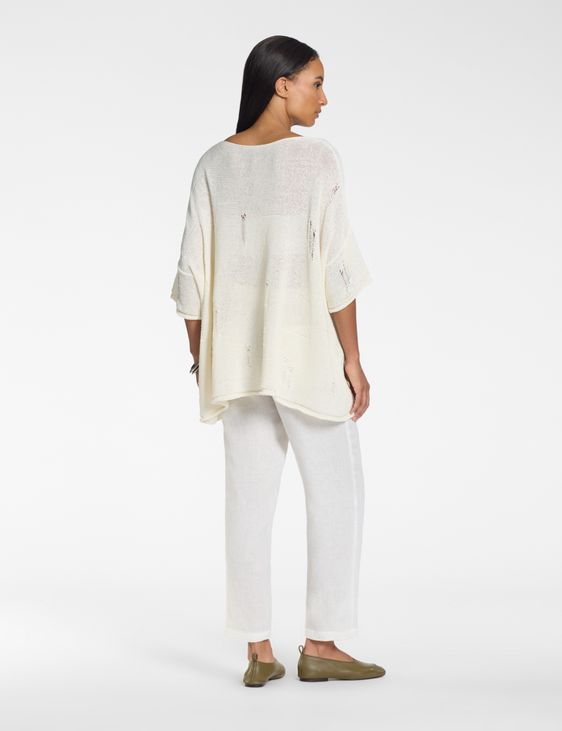 Sarah Pacini Oversized trui – naadloos